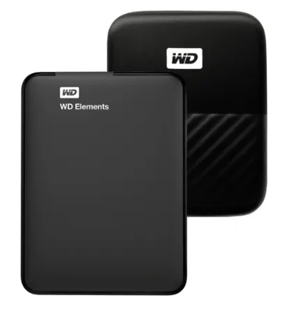 WD Elements Portable 휴대용 외장하드 + 파우치